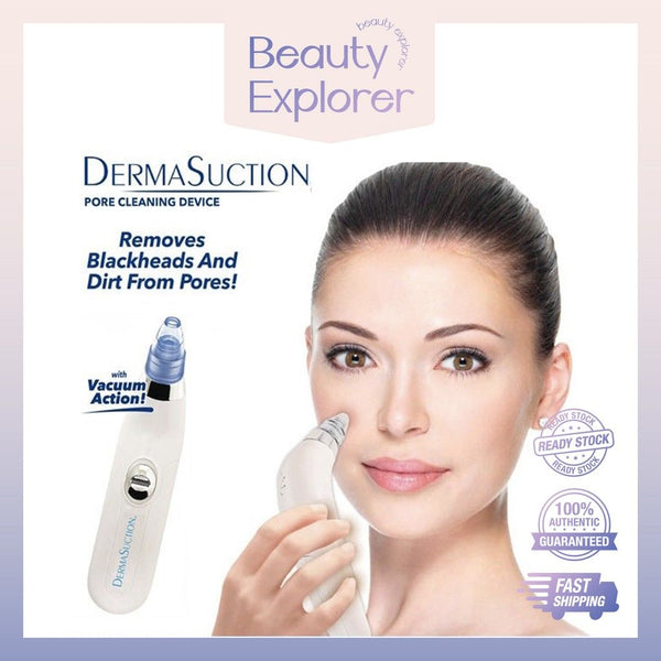 Derma Suction 3 In 1 Black Head Remover Machine | Acne Pimple Pore Cleaner Vacuum Suction Tool