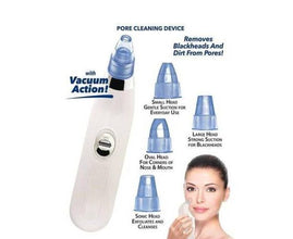Derma Suction 3 In 1 Black Head Remover Machine | Acne Pimple Pore Cleaner Vacuum Suction Tool