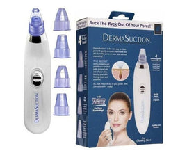 Derma Suction 3 In 1 Black Head Remover Machine | Acne Pimple Pore Cleaner Vacuum Suction Tool